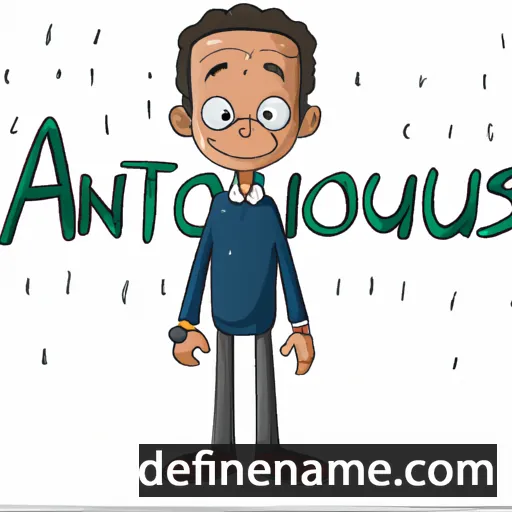 Antonius cartoon