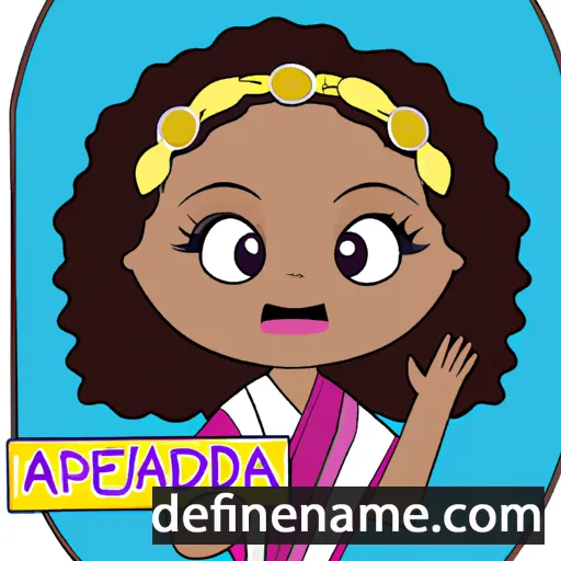 cartoon of the name Aparecida