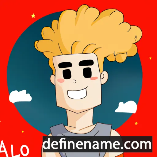 cartoon of the name Apollo