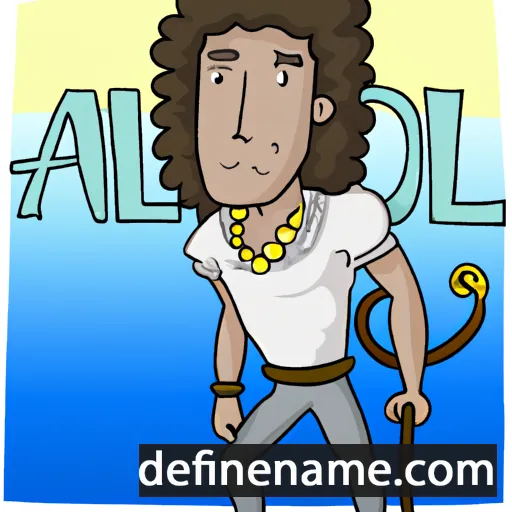 cartoon of the name Apollon