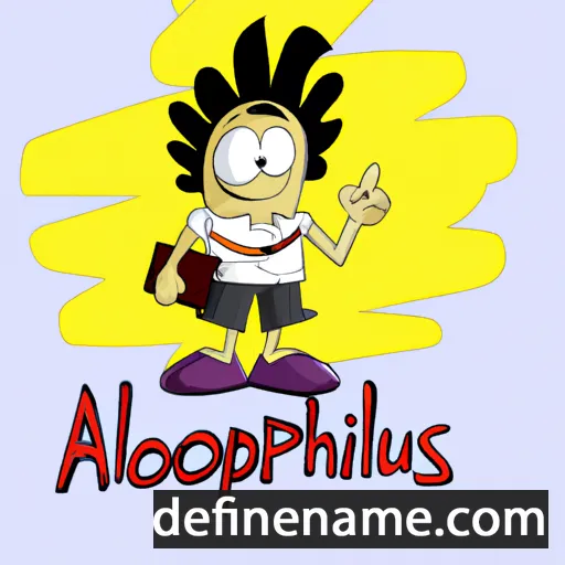 cartoon of the name Apollonios