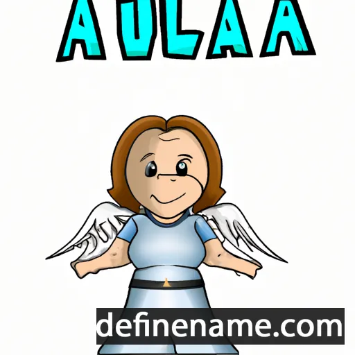 cartoon of the name Aquila