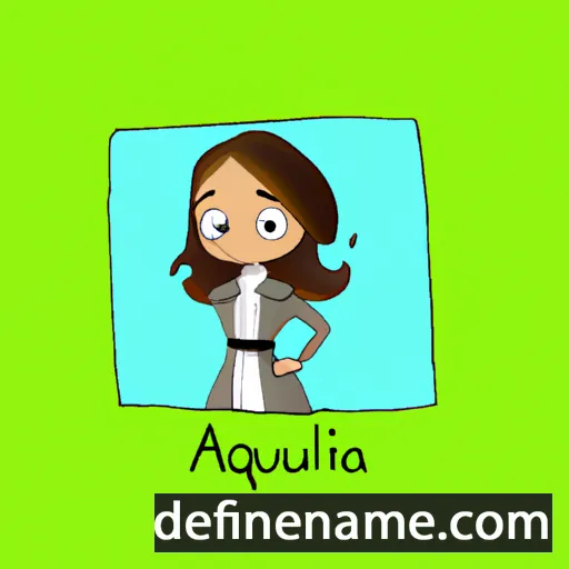 Aquilina cartoon