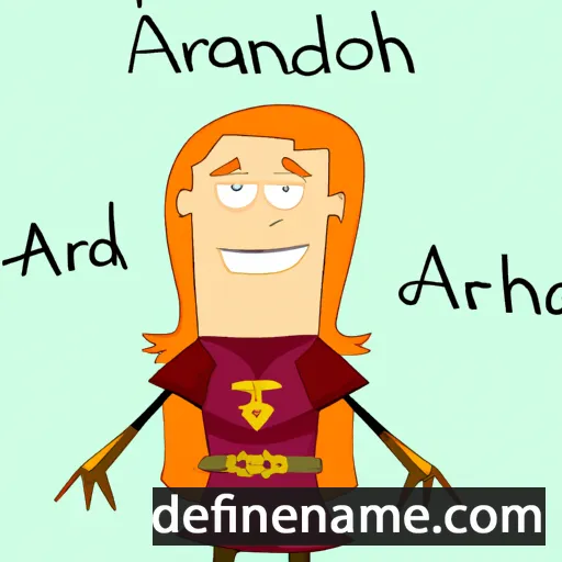 Aranrhod cartoon