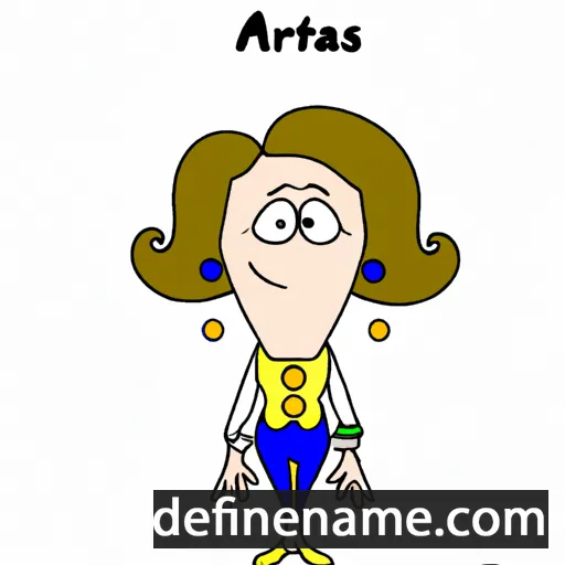 Aretas cartoon