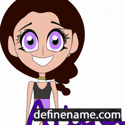 Ariana cartoon