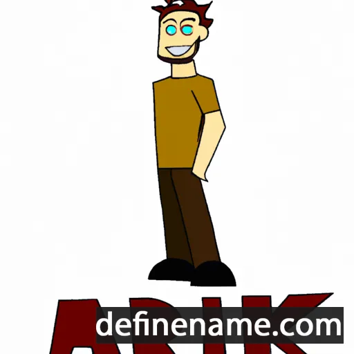 cartoon of the name Arik