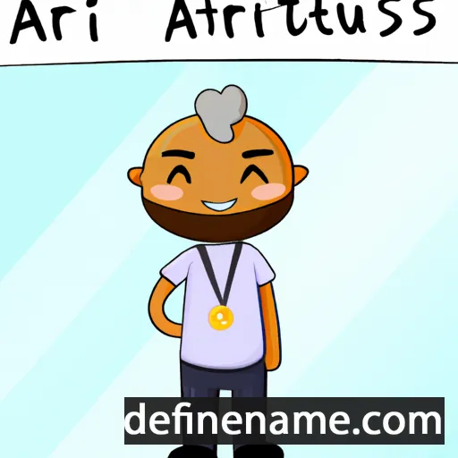 cartoon of the name Aristaeus