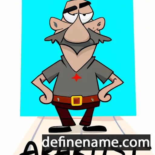 cartoon of the name Aristarkh