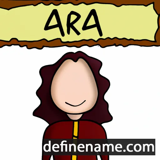 Arja cartoon