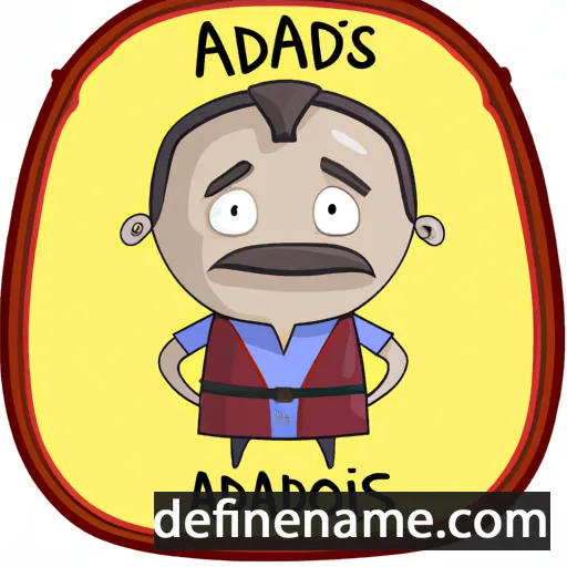 cartoon of the name Arkadios