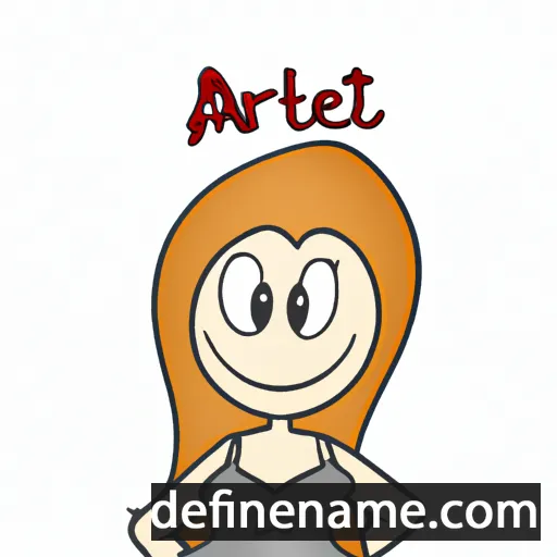 Arlet cartoon