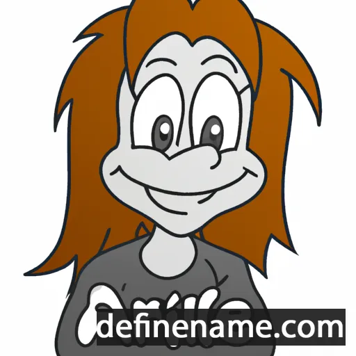 cartoon of the name Arlie