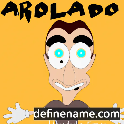 cartoon of the name Arnaldo