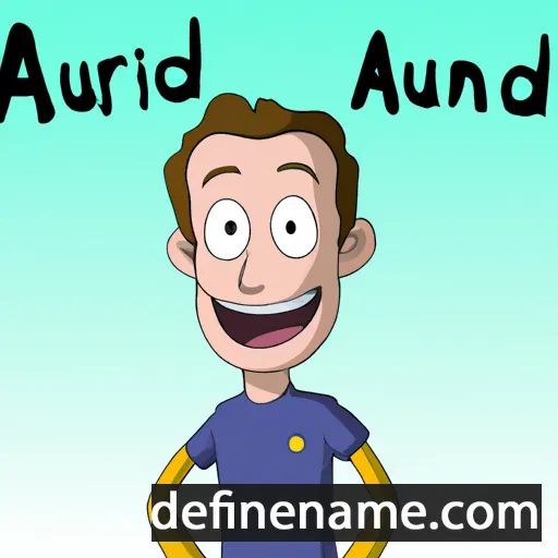 cartoon of the name Arnaud