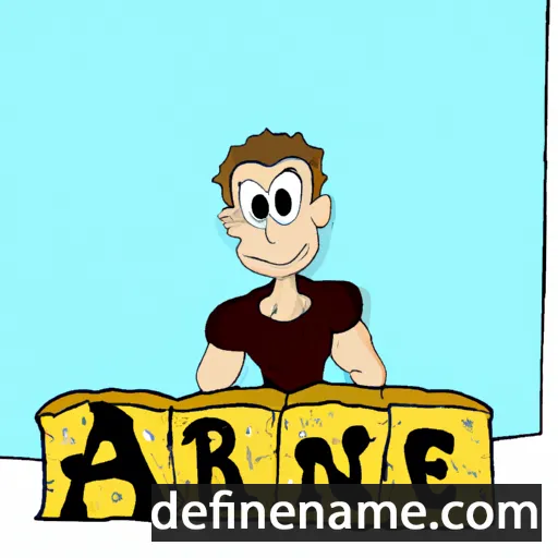 Arne cartoon