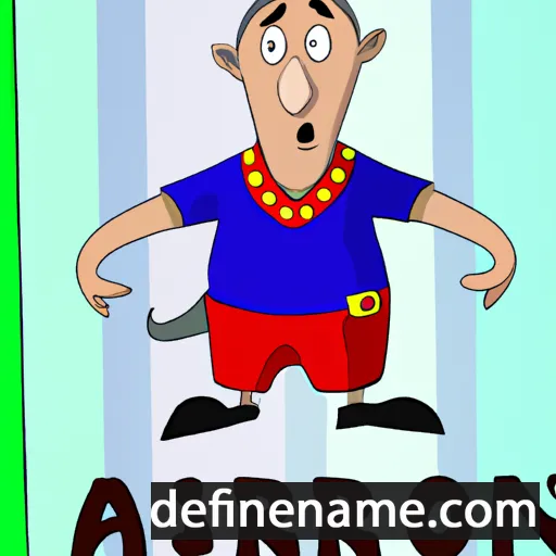 cartoon of the name Arnór