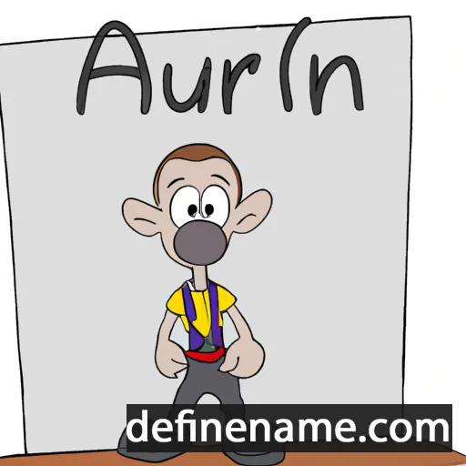 cartoon of the name Arnulf