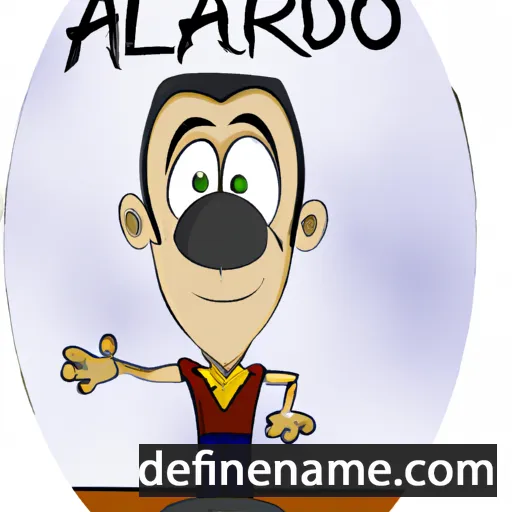 Aroldo cartoon