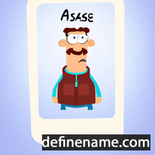 cartoon of the name Arsakes