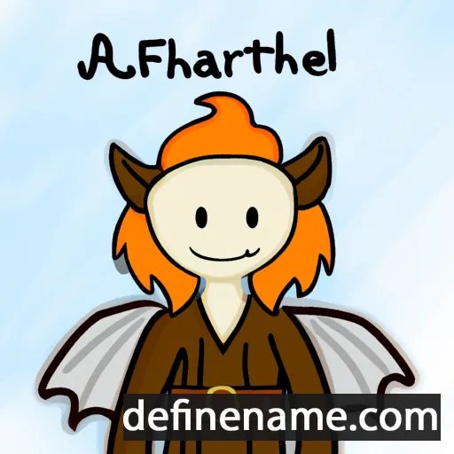 cartoon of the name Arthfael