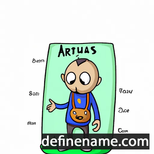 Artūras cartoon