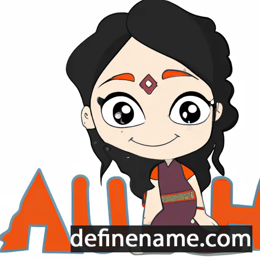 Arushi cartoon