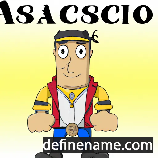 Ascanio cartoon