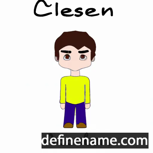 cartoon of the name Ascelin