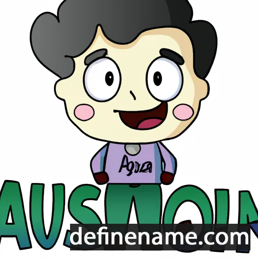 cartoon of the name Asunción