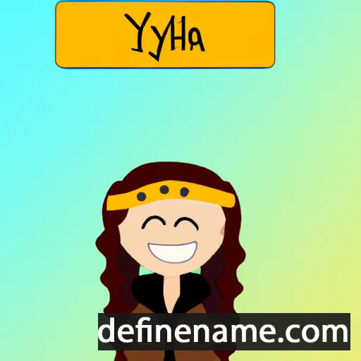 cartoon of the name Atalyah