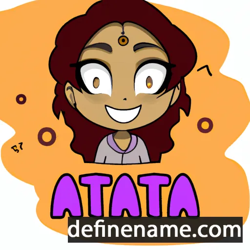 cartoon of the name Atara