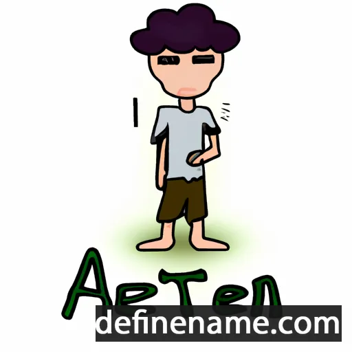 Aten cartoon