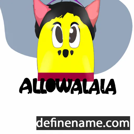 cartoon of the name Aþalawulfaz