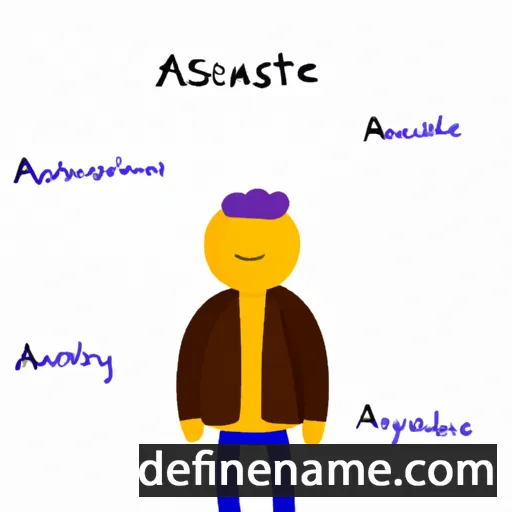 cartoon of the name Athanase