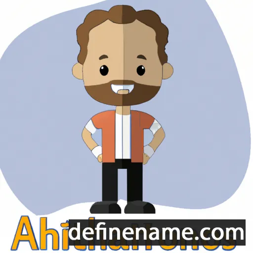 cartoon of the name Athanasios