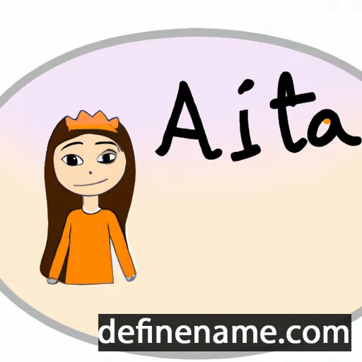 cartoon of the name Atifa