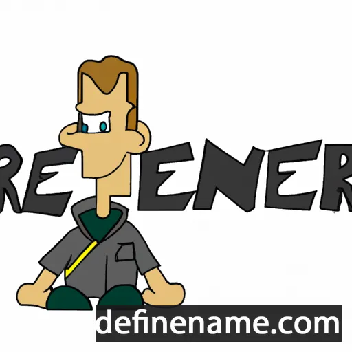 cartoon of the name Reinier