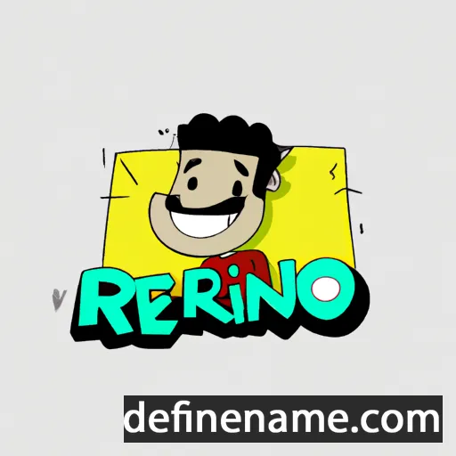 cartoon of the name Reino