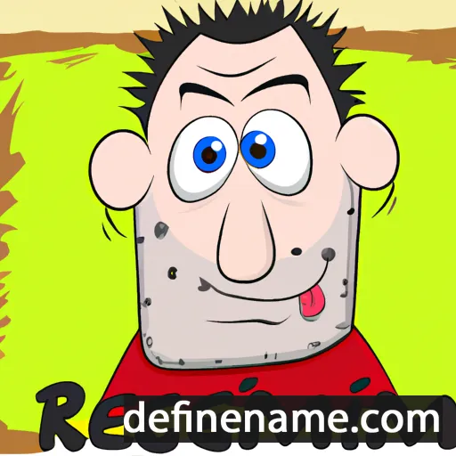 cartoon of the name Remigiusz