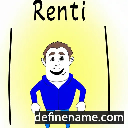 cartoon of the name Renat