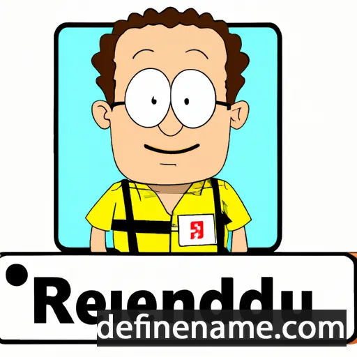 cartoon of the name Renaud