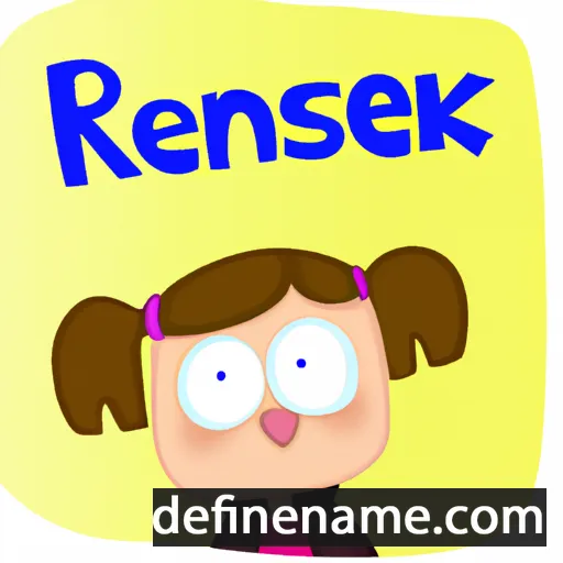 cartoon of the name Renske