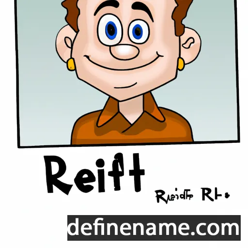 cartoon of the name Rhett