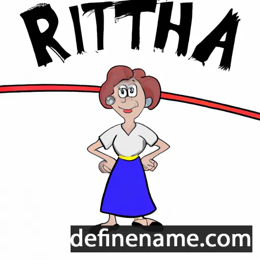 cartoon of the name Rhetta