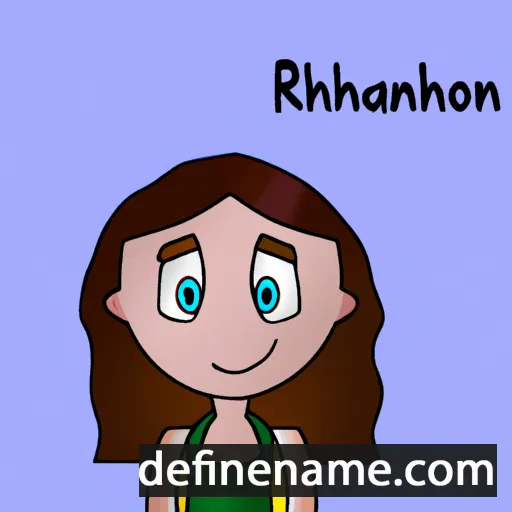 Rhiannon cartoon