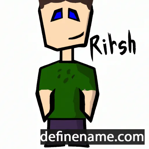 Rhisiart cartoon