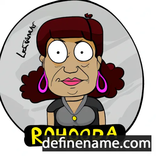 Rhonda cartoon