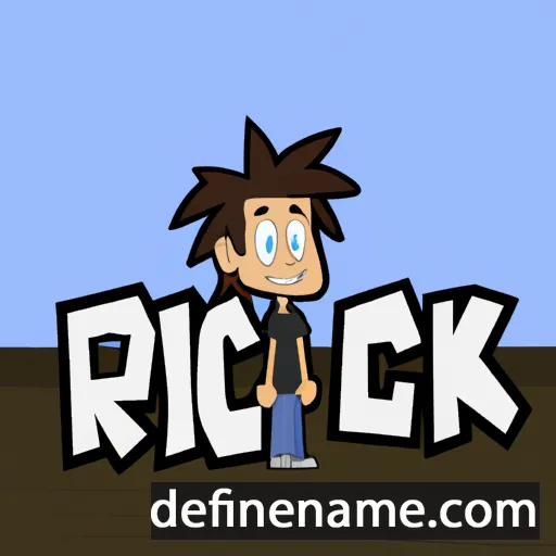 Ricki cartoon