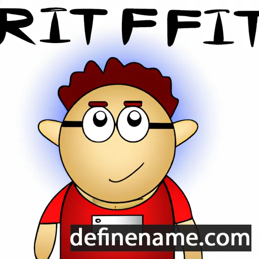 cartoon of the name Rifat